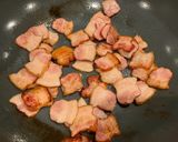 子ども大好き♪なすとピーマンのベーコン炒め作り方4写真