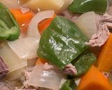 牛すじ合わせ煮込みベジタブルカレー作り方4写真