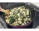 鶏むね肉とほうれん草のチャンプル★動画有作り方21写真