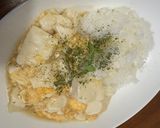 キッズアスリート飯★豆腐と卵のあんかけ丼作り方6写真