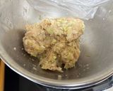 ヘルシー！鶏ミンチの豆腐ハンバーグ作り方4写真