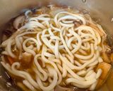 ランチ夕食♪薩摩芋きのこ厚揚げのまろやかうどん作り方5写真