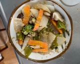 お一人様レンジレトルトハヤシライスセット作り方11写真
