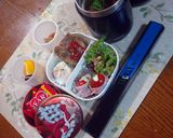 ミネストローネにポーチドエッグon！作り方7写真