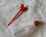 お弁当にミニトマトがなくても赤いピックで作り方2写真