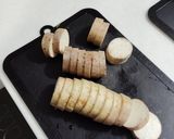 長芋のバター麺つゆソテー作り方3写真