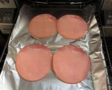 コーン玉子と焼きハムのサンドイッチ作り方5写真