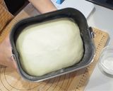 HBで生地作り ピザ＆卵＆ウインナーパン作り方7写真