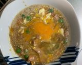 レンジ簡単クリーミーとんてき味炒飯弁当作り方7写真