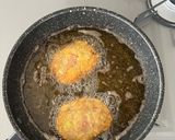 春キャベツの揚げ焼きメンチカツ作り方6写真