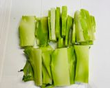 ブロッコリーの茎まで🥦作り方1写真