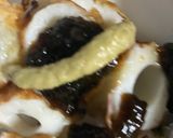簡単　ちくわワサビ海苔作り方6写真