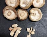 椎茸のバター醤油焼き作り方1写真