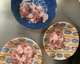 レンジ根菜茄子ウスターレモン味甘酢酢豚作り方3写真