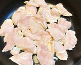 鶏むね肉と青梗菜のクリーム煮込み作り方3写真
