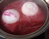 赤蕪と葉の和洋コラボ作り方3写真