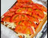 トマトチーズトースト作り方5写真