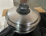 【減塩】油なし！ふんわり蒸しお好み焼き作り方7写真