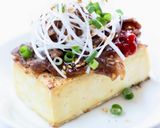 焼き豆腐もっと美味しく【焼き塩豆腐（焼肉乗せ）】作り方5写真