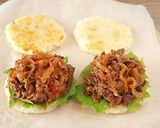 チーズライスバーガー作り方9写真