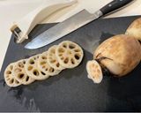 【幼児食、取り分け可能】れんこん焼き作り方1写真