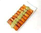 照り焼き厚揚げ✾チミチュリタルタルがけ作り方7写真