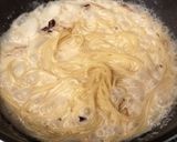 ワンパン★カブと鮭のクリーミーパスタ作り方7写真