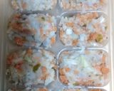里芋と鮭フレークの揚げないコロッケ作り方2写真