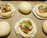 【冷蔵発酵】丸いふちの総菜パン作り方19写真