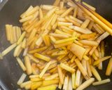 大根の皮のきんぴら作り方3写真