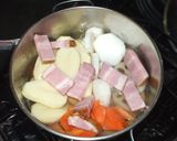 蓮根の和風ポトフ♪簡単ベーコンじゃが芋作り方8写真