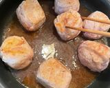 スタミナ全開！甘辛ダレの肉巻きおにぎり作り方6写真
