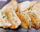 大根でヘルシー!挟み焼きギョーザ風作り方6写真