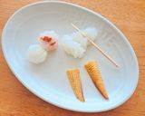 キャラ弁　アイス&ソフトクリーム弁当作り方2写真