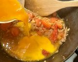 トマトとツナのスクランブルエッグ🥚作り方4写真
