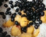栗と黒豆の炊き込みご飯作り方6写真