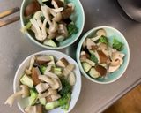 ゴロゴロ野菜と魚肉ソーセージ梅味噌炒煮風作り方9写真