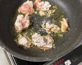 鶏と野菜の甘酢あん作り方6写真