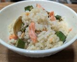 鮭とオクラの混ぜご飯作り方6写真