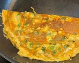 青ネギとチーズの卵焼き作り方4写真