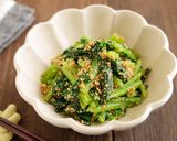 常備菜♪小松菜のごま和え作り方3写真