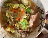 お一人様味噌ラーメン簡単坦々麺風隠し味作り方1写真