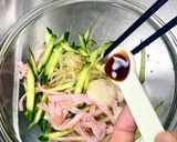 もやし×ハムのやみつき塩麹胡麻ナムル作り方3写真