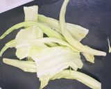 SDGs🥬キャベツの芯でスピード浅漬け作り方1写真