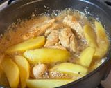 鶏ササミチャーシューと馬鈴薯の煮物作り方6写真