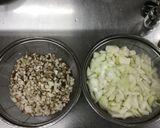 【保育園給食】法蓮草とベーコンのパスタ作り方1写真