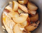 圧力鍋で味染み　ぶり大根作り方6写真
