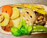 豆腐ハーブソース × 冬野菜グリル作り方5写真