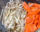 鶏むね肉とごぼうと茄子の中華風炒め♪作り方4写真