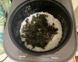 金時草の炊き込みご飯作り方7写真